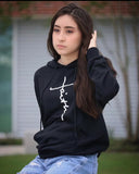 Faith Long Sleeve Hooded Top