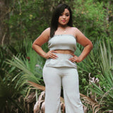 Keeping It Cool Top & High Waist Pant Set